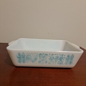 Pyrex Vintage Amish Buttetprint 0503 Rectangle 1 1/2 Quart Casserole Dish